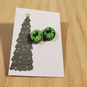 The grinch earrings